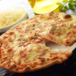 PIZZA CARBONARA HORNO DE PIEDRA 28 CM 420 GRS